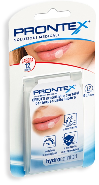 PRONTEX HYDROCOMFORT HERPES 12 PEZZI - Gruppofarmastore.it