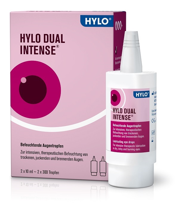 HYLO DUAL INTENSE COLLIRIO 2 FLACONCINI DA 10 ML - Gruppofarmastore.it