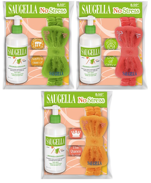 SAUGELLA YOUFRESH NO STRESS BUNDLE COMPOSTO DA 1 YOUFRESH 200 ML + GADGET FASCIA CAPELLI + GADGET 2 PATCH OCCHI - Gruppofarmastore.it