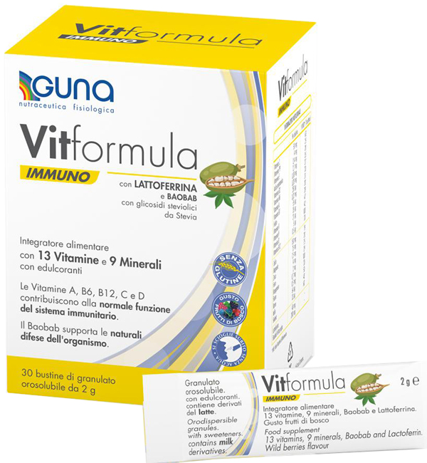 VITFORMULA IMMUNO 30 STICK DA 2 G - Gruppofarmastore.it