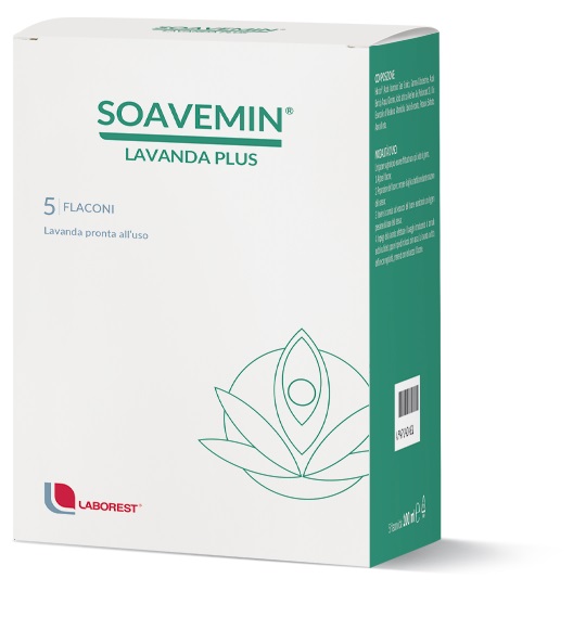 SOAVEMIN LAVANDA PLUS 5 FLACONI DA 100 ML - Gruppofarmastore.it