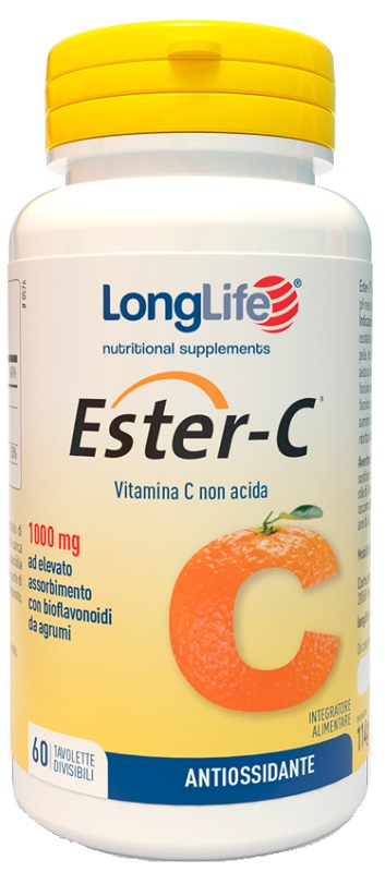 LONGLIFE ESTER C 1000MG 60 TAVOLETTE - Gruppofarmastore.it