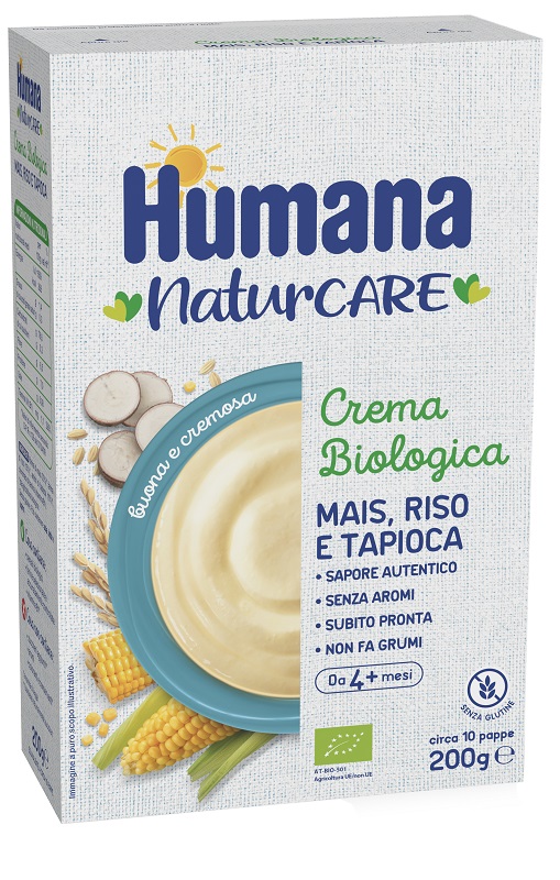 HUMANA CREMA MAIS RISO TAPIOCA BIO 200 G - Gruppofarmastore.it