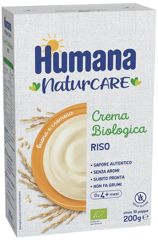 HUMANA CREMA DI RISO BIOLOGICO 200 G - Gruppofarmastore.it