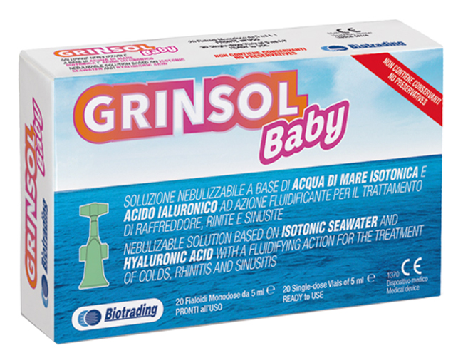 GRINSOL BABY 20 FIALE DA 5 ML - Gruppofarmastore.it