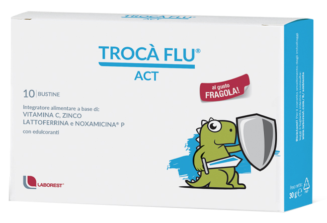 TROCA' FLU ACT 10 BUSTINE - Gruppofarmastore.it