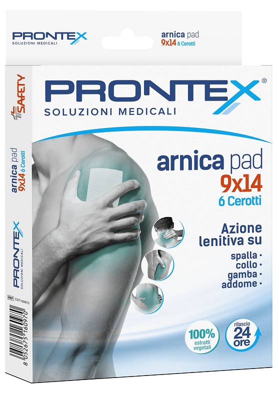 CEROTTO PRONTEX ARNICA PAD 9 X 14 6 PEZZI - Gruppofarmastore.it