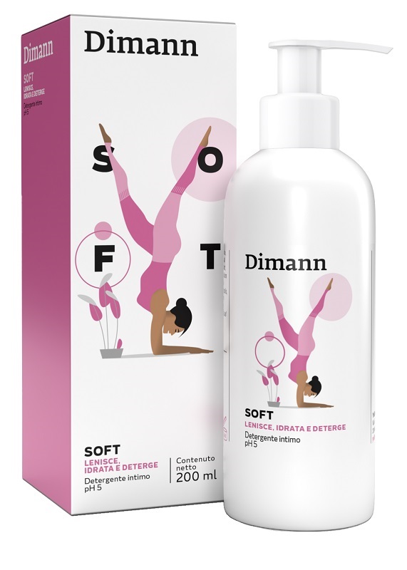 DIMANN SOFT DETERGENTE INTIMO PH 5 200 ML - Gruppofarmastore.it