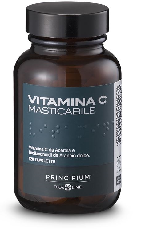 PRINCIPIUM VITAMINA C MASTICABILE 120 TAVOLETTE - Gruppofarmastore.it