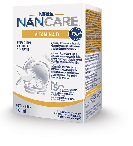 NANCARE VITAMINA D GOCCE 10 ML - Gruppofarmastore.it