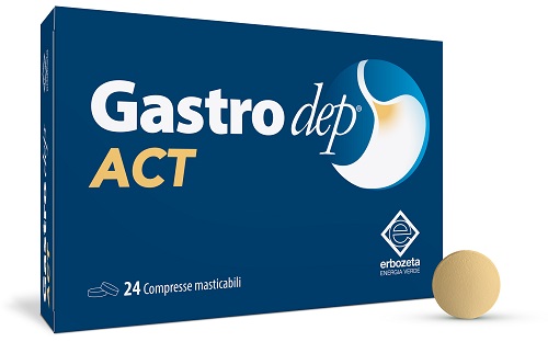 GASTRODEP ACT 24 COMPRESSE MASTICABILI - Gruppofarmastore.it