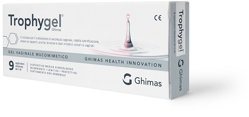 GEL VAGINALE MUCOMIMETICO TROPHYGEL GHIMAS 9 APPLICATORI MONOUSO DA 1 ML - Gruppofarmastore.it