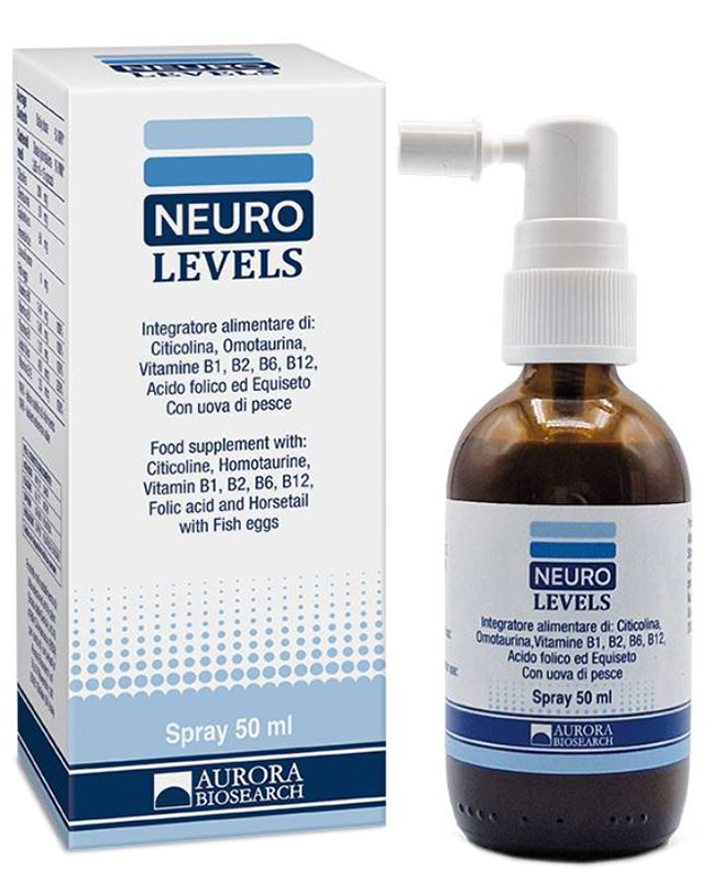 NEURO LEVELS SPRAY 50 ML - Gruppofarmastore.it
