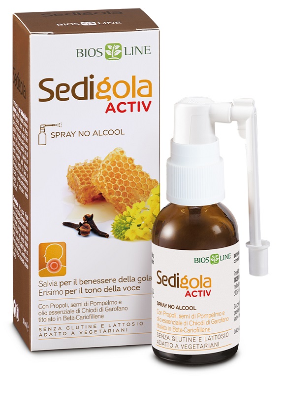 APIX SEDIGOLA ACTIV SPRAY GOLA 30 ML - Gruppofarmastore.it