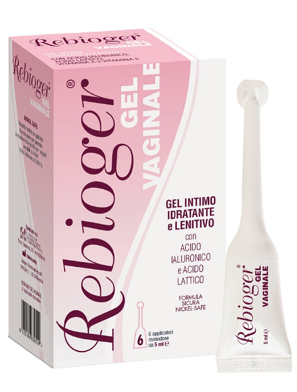 REBIOGER GEL VAGINALE 6 APPLICATORI MONODOSE DA 5 ML - Gruppofarmastore.it