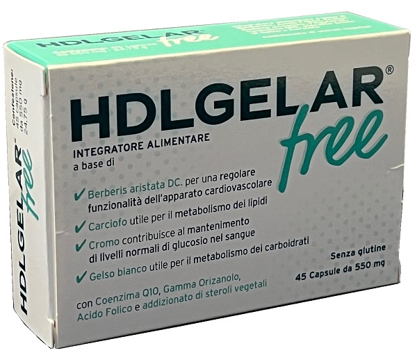 HDLGELAR FREE 45 CAPSULE DA 550 MG - Gruppofarmastore.it