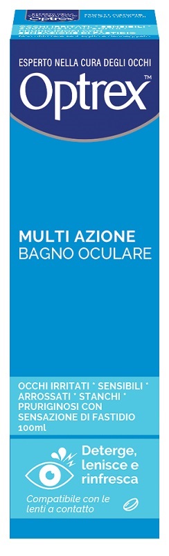 BAGNO OCULARE OPTREX MULTI AZIONE 100 ML - Gruppofarmastore.it