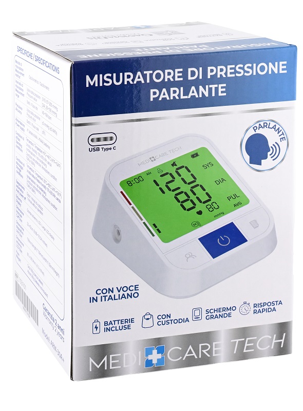 MISURATORE PARLANTE MEDICARE TECH - Gruppofarmastore.it