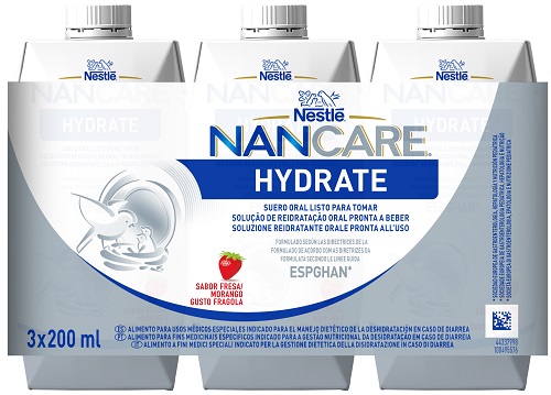 NANCARE HYDRATE LIQUIDO 3 PEZZI DA 200 ML - Gruppofarmastore.it