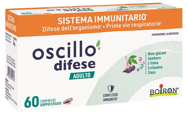 OSCILLO DIFESE ADULTO 60 COMPRESSE - Gruppofarmastore.it