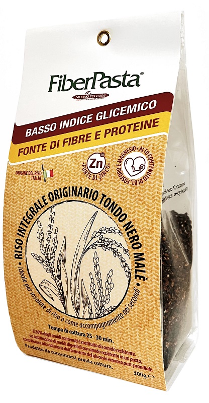 FIBERPASTA RISO INTEGRALE A BASSO INDICE GLICEMICO 300 G - Gruppofarmastore.it