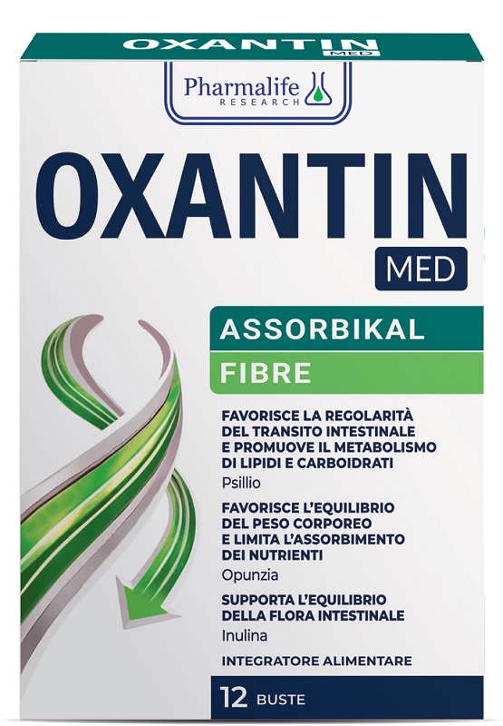 OXANTIN MED ASSORBIKAL FIBRE 12 BUSTINE - Gruppofarmastore.it