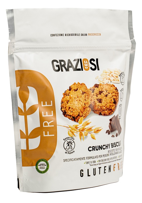CRUNCHY BISCUITS 180 G - Gruppofarmastore.it