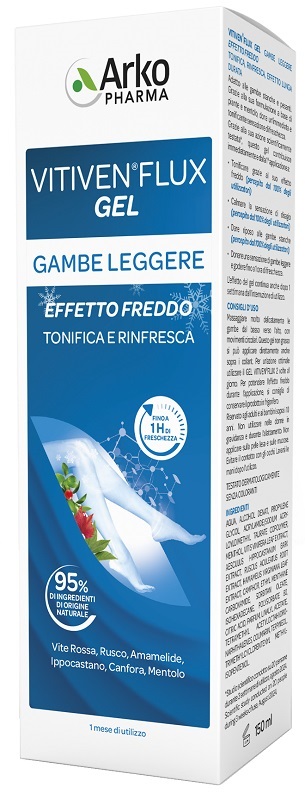 VITIVEN FLUX GEL EFFETTO FREDDO 150 ML - Gruppofarmastore.it