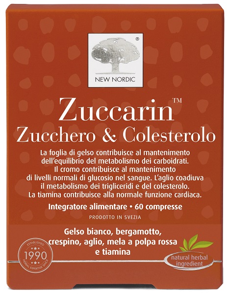 ZUCCARIN ZUCCHERO & COLESTEROLO 60 COMPRESSE - Gruppofarmastore.it