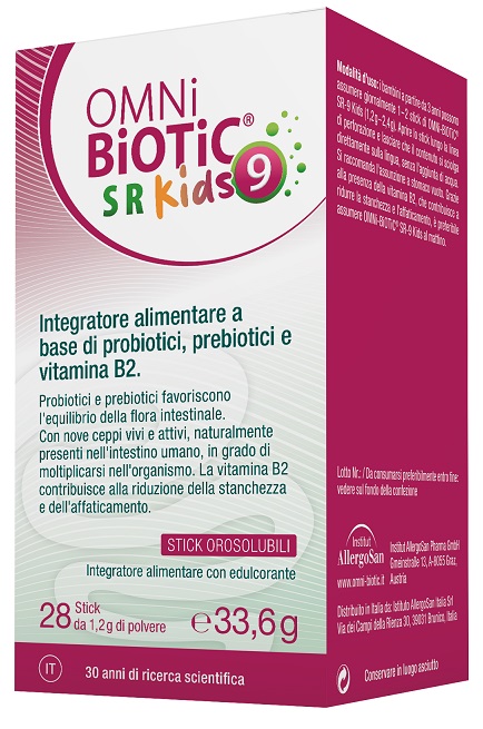 OMNI BIOTIC SR 9 KIDS 28 STICK - Gruppofarmastore.it