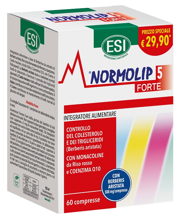 ESI NORMOLIP 5 FORTE OFFERTA 60 COMPRESSE - Gruppofarmastore.it