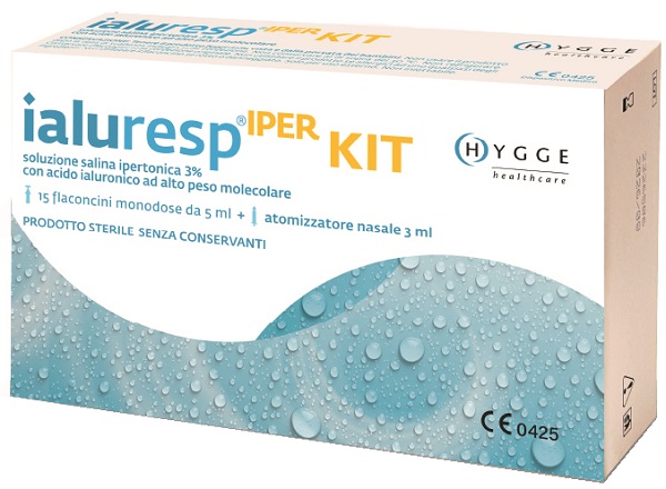 KIT IALURESP IPER 15 FLACONCINI MONODOSE DA 5 ML + ATOMIZZATORE NASALE 3 ML - Gruppofarmastore.it