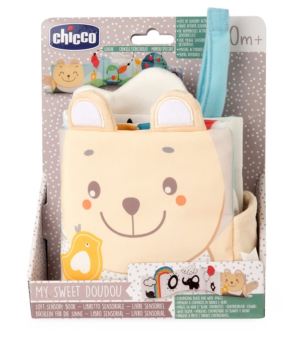 CHICCO GIOCO MY SWEET DOUDOU SOFT SENSORY BOOK - Gruppofarmastore.it