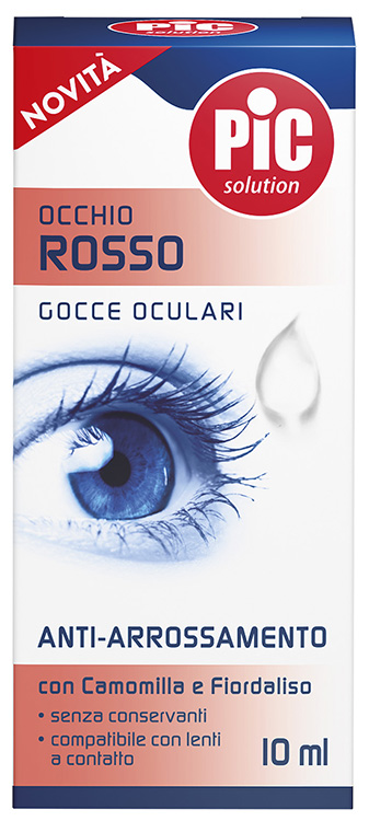 PIC GOCCE OCULARI OCCHIO ROSSO 10 ML - Gruppofarmastore.it