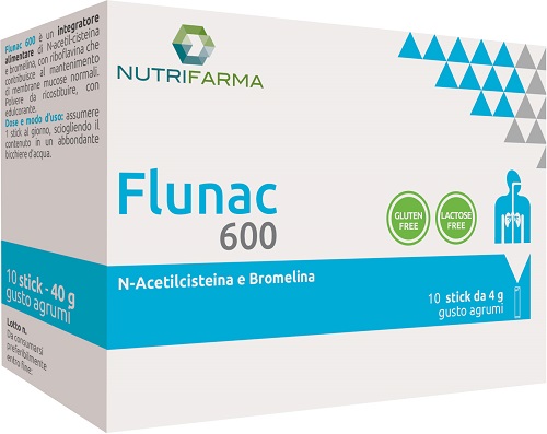 FLUNAC 600 10 STICK - Gruppofarmastore.it
