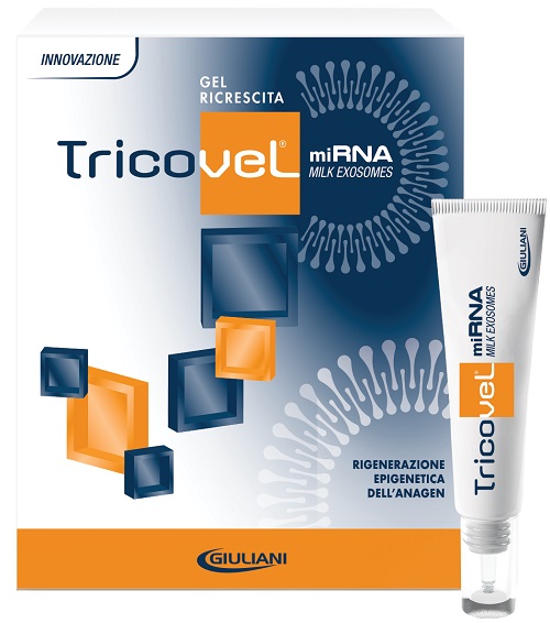 TRICOVEL MIRNA MILK EXOSOMES GEL RICRESCITA 4 TUBETTI DA 15 ML - Gruppofarmastore.it