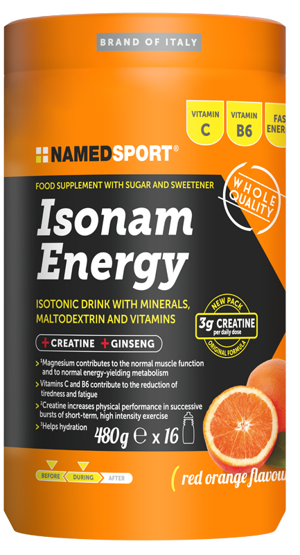 ISONAM ENERGY ORANGE 480 G - Gruppofarmastore.it