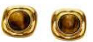 ATELIER FRATTINA 58 ORECCHINO BOTTONE ORO TIGRE - Gruppofarmastore.it