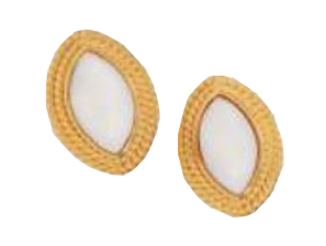 ATELIER FRATTINA 60 ORECCHINO BOTTONE ORO VINTAGE - Gruppofarmastore.it