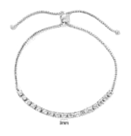 ATELIER FRATTINA 78 BRACCIALE SEMI TENNIS ARGENTO - Gruppofarmastore.it
