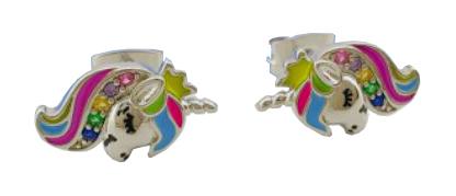 BIJOUXMED ORECCHINO POST KIDS 40 MYSTIC UNICORN - Gruppofarmastore.it