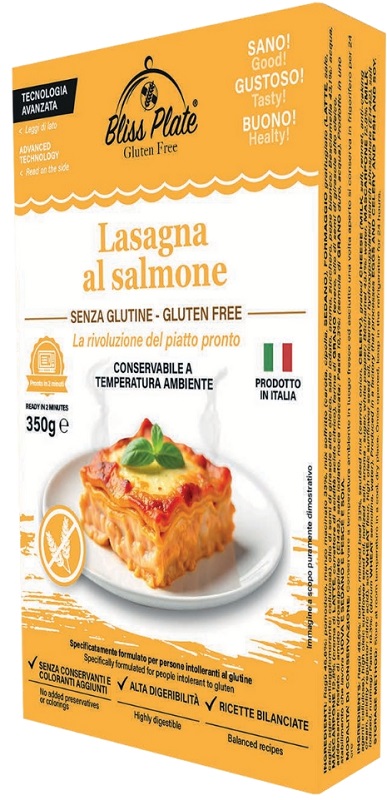 BLISS PLATE LASAGNA SALMONE 350 G - Gruppofarmastore.it