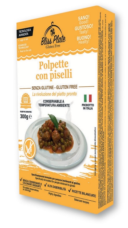 BLISS PLATE POLPETTE CON PISELLI 300 G - Gruppofarmastore.it