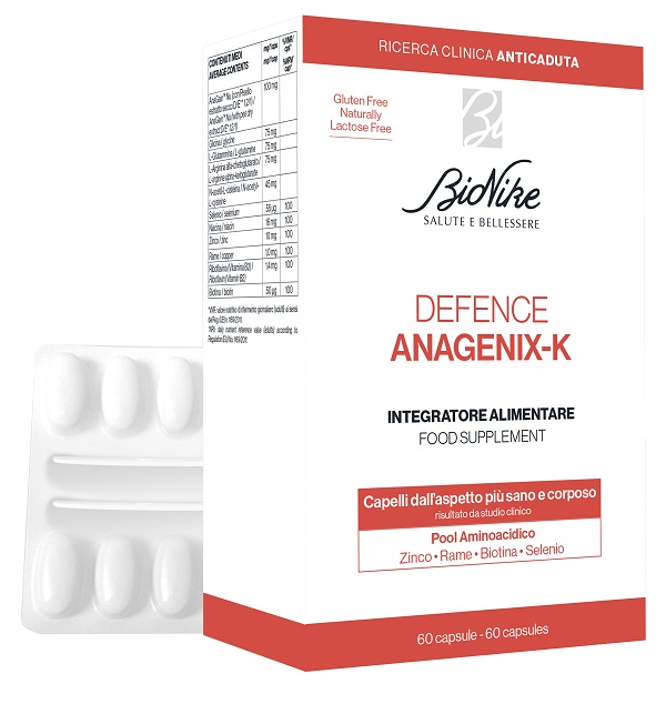 DEFENCE ANAGENIX K INTEGRATORE ALIMENTARE 60 CAPSULE - Gruppofarmastore.it