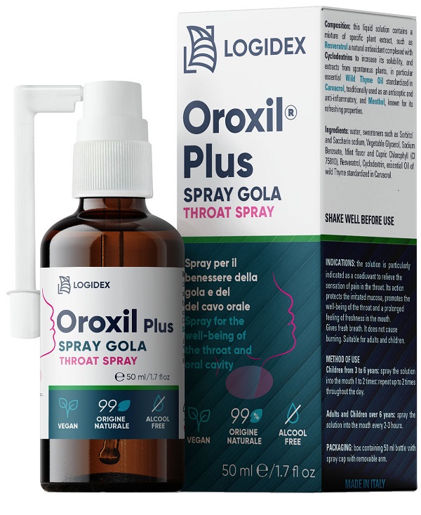 OROXIL PLUS SPRAY GOLA CAVO ORALE 50 ML - Gruppofarmastore.it