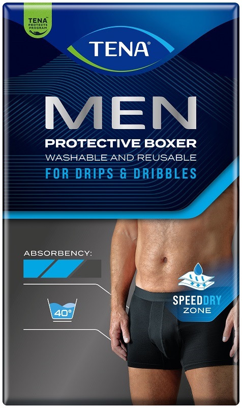 TENA MEN PROTECTIVE BOXER ASSORBENTE LAVABILE LARGE 1 PEZZO - Gruppofarmastore.it