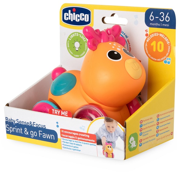 CHICCO GIOCO BABY SENSE&FOCUS CERBIATTO SPRINT&GO - Gruppofarmastore.it
