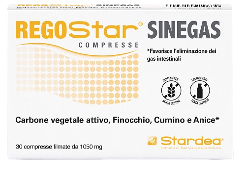 REGOSTAR SINEGAS 30 COMPRESSE FILMATE - Gruppofarmastore.it