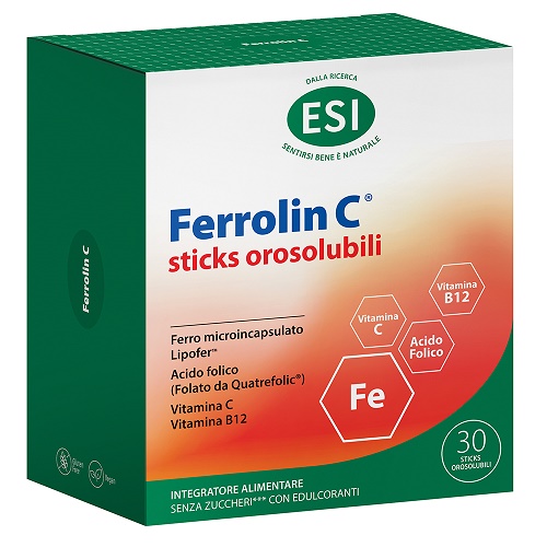 ESI FERROLIN C 30 STICK OROSOLUBILI - Gruppofarmastore.it