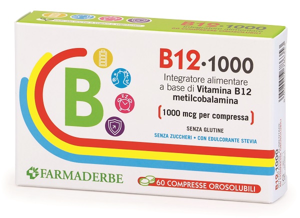B12 1000 60 COMPRESSE OROSOLUBILI DA 0,2 G - Gruppofarmastore.it